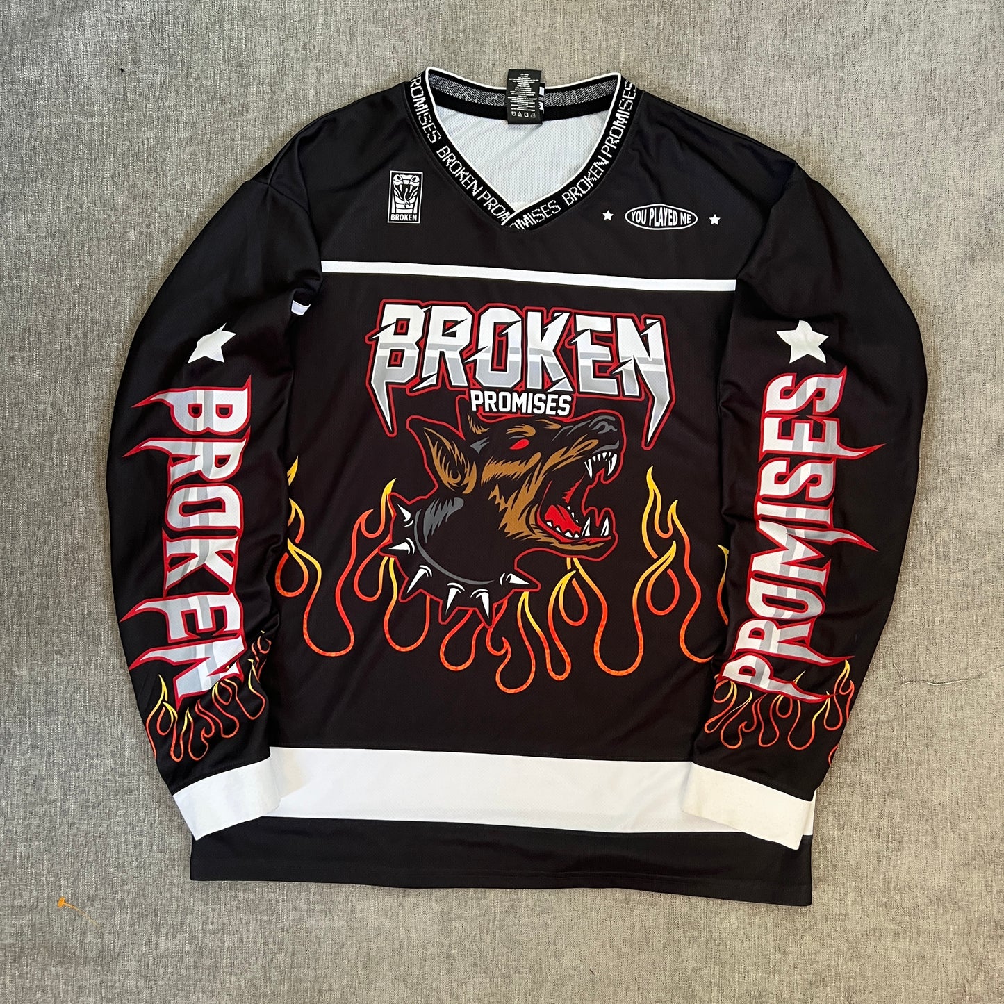Broken Promises Flames Jersey