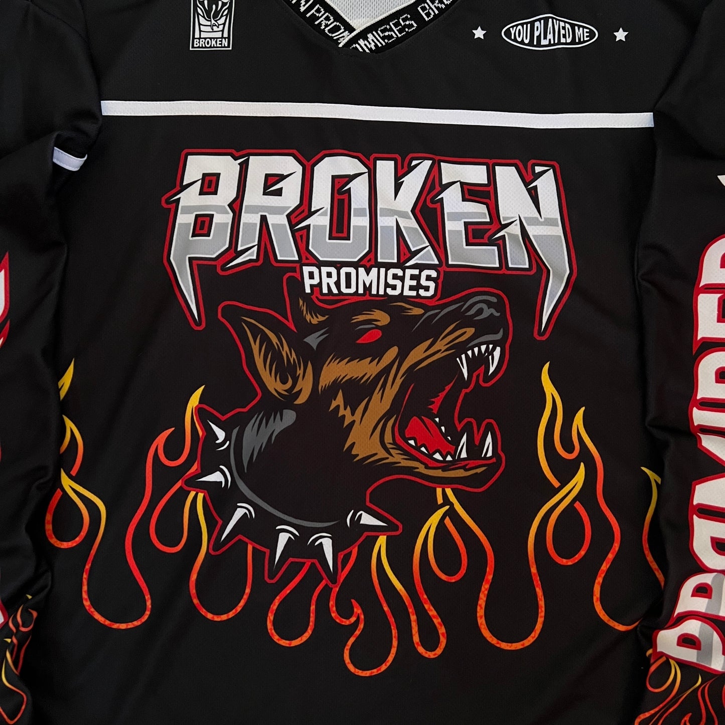 Broken Promises Flames Jersey