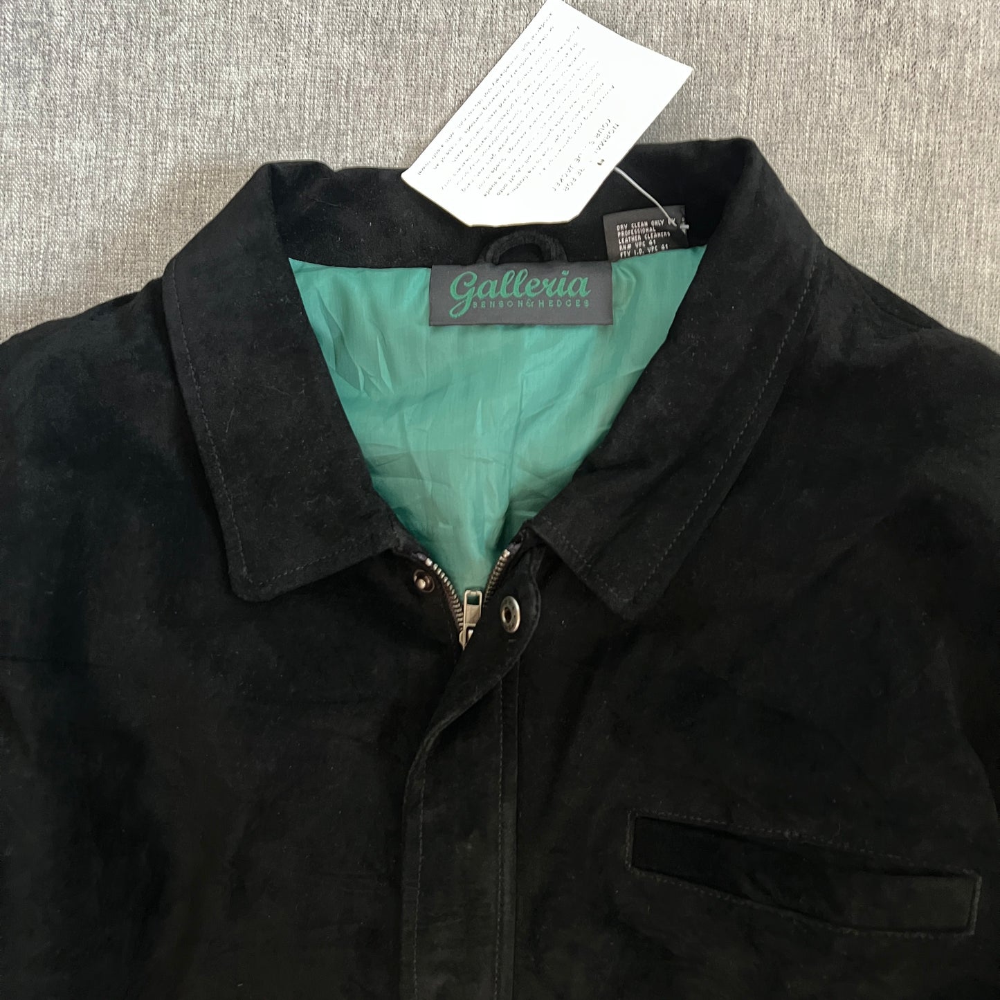 Leather Bomber Jacket