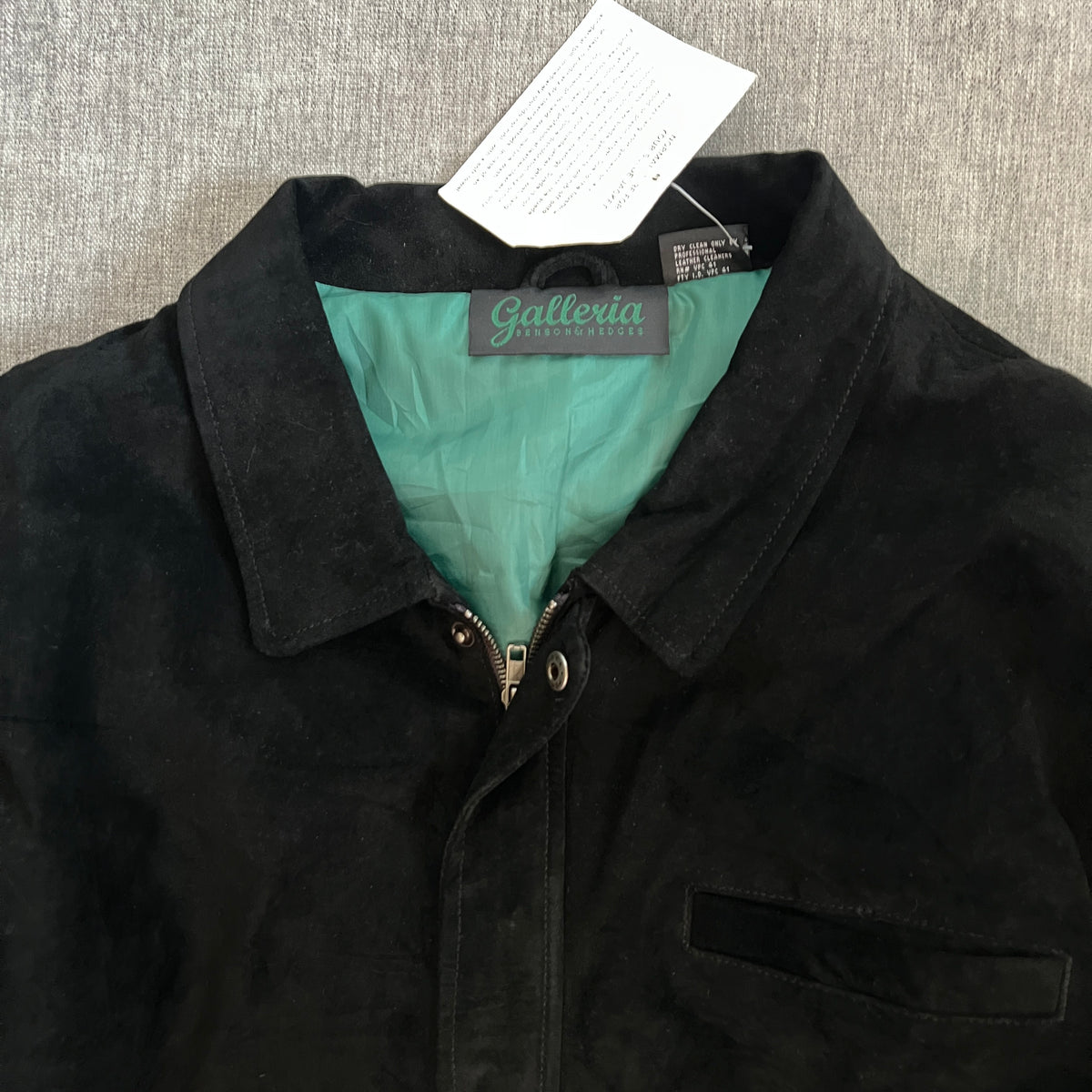 Leather Bomber Jacket
