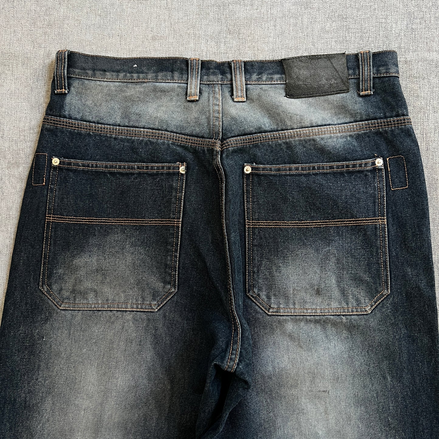 Koman Washed Baggy Jeans