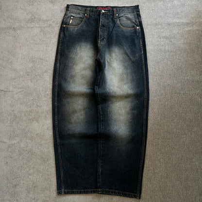 Koman Washed Baggy Jeans