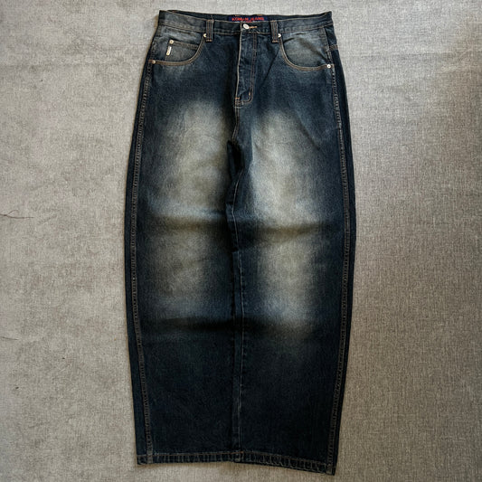Koman Washed Baggy Jeans