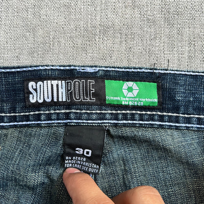 Southpole Green Tag Baggy Jeans