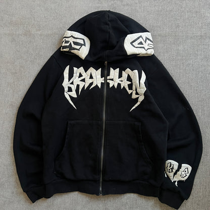 Y2K Full Zip Up Hoodie