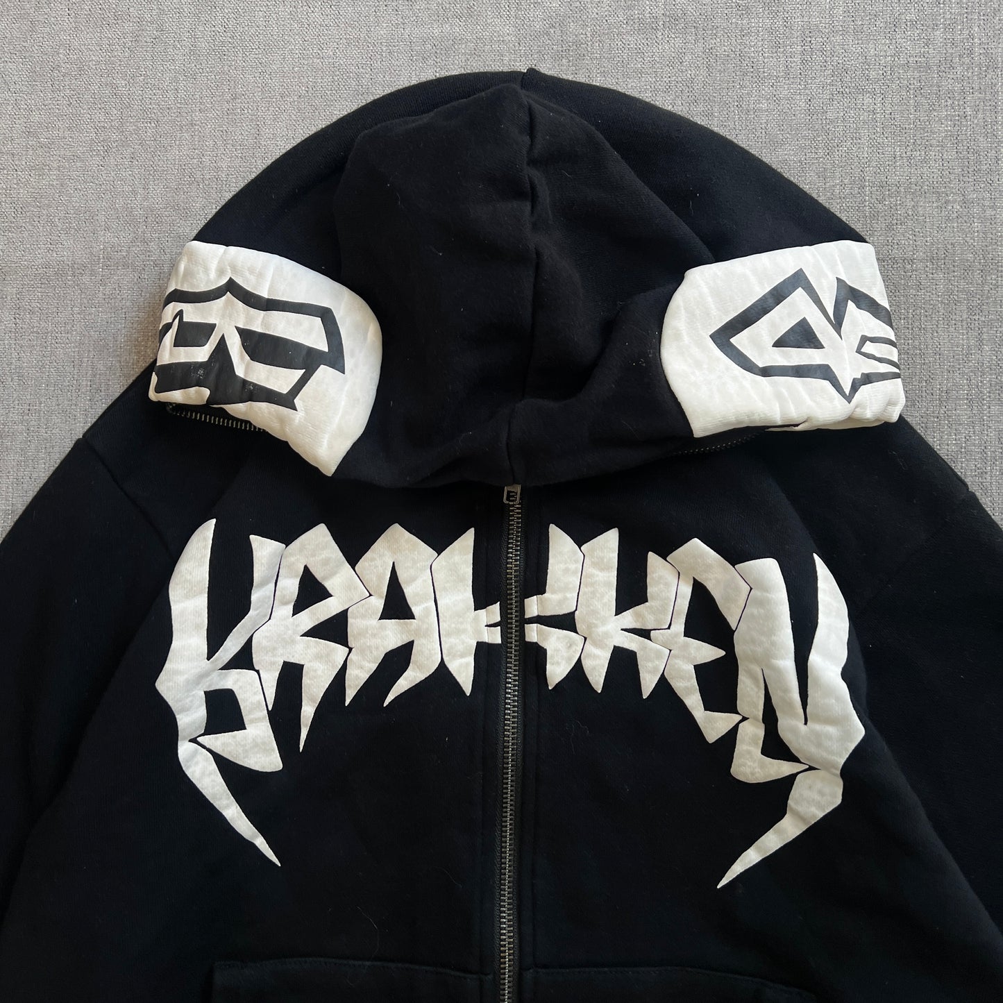 Y2K Full Zip Up Hoodie