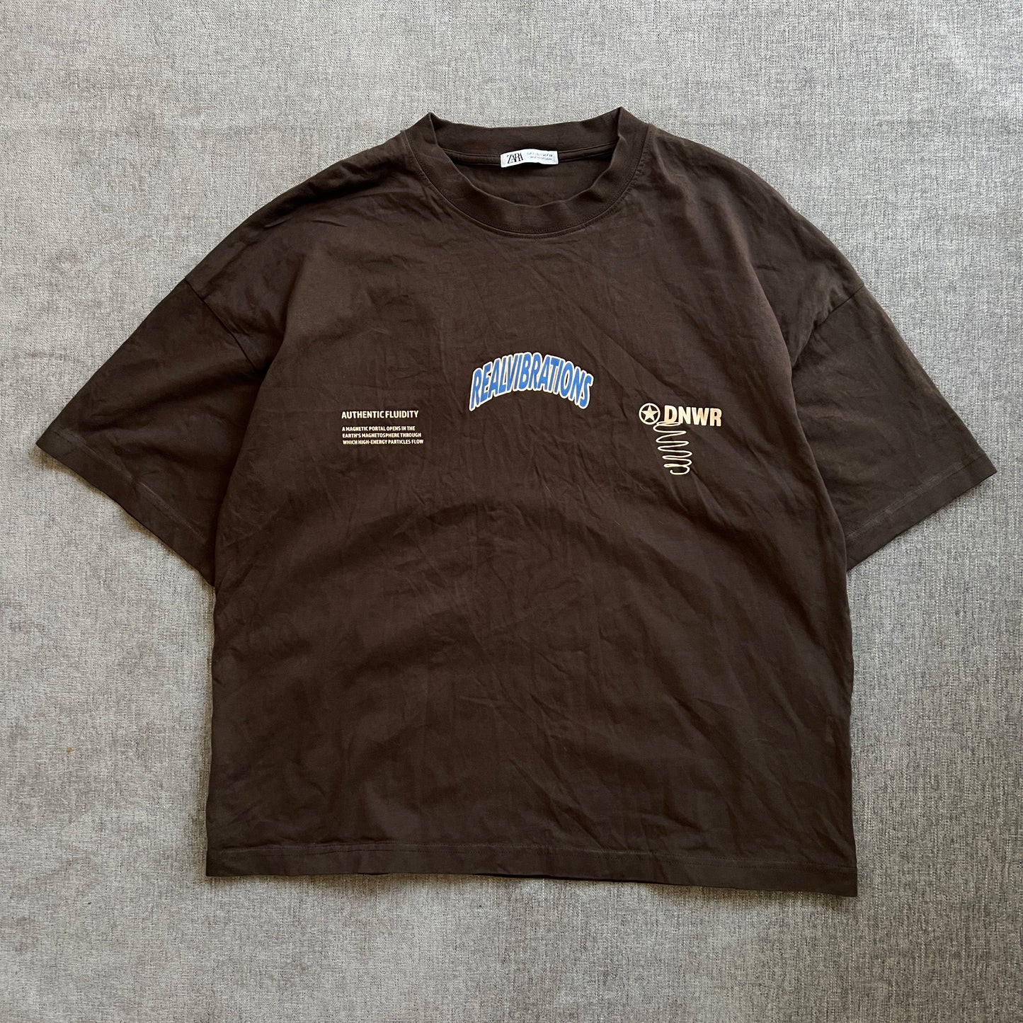 Zara Graphic Boxy Tee