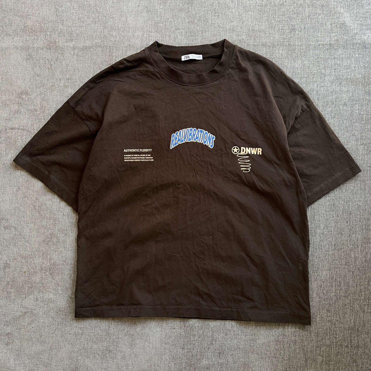 Zara Graphic Boxy Tee