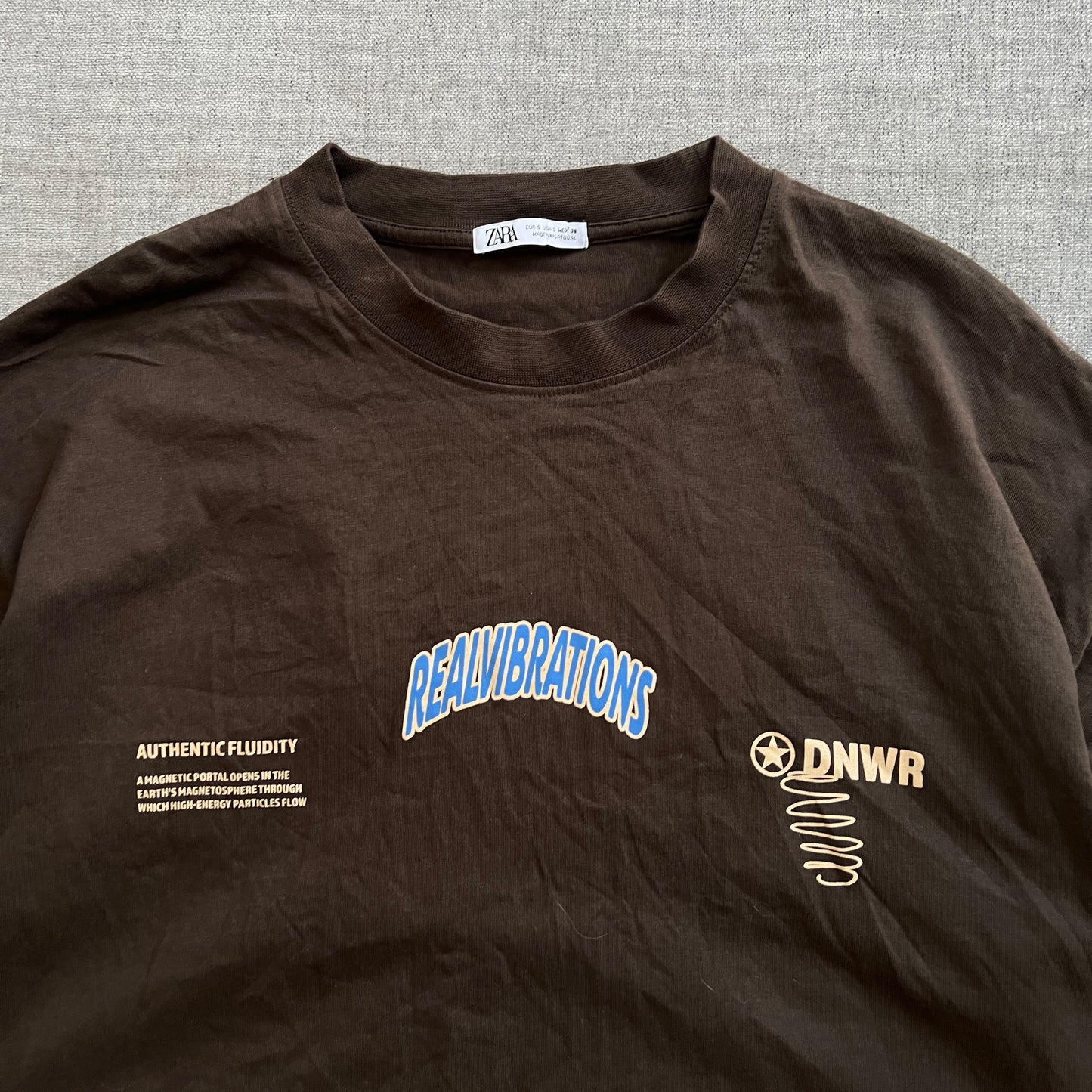 Zara Graphic Boxy Tee