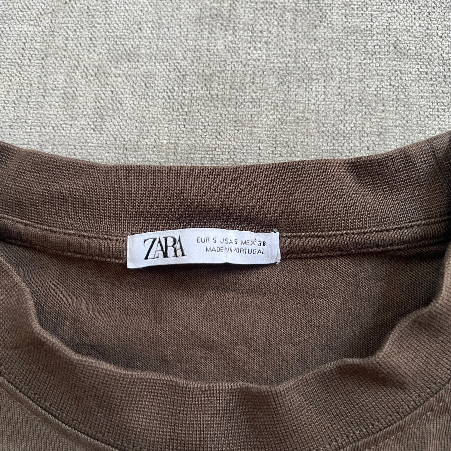 Zara Graphic Boxy Tee