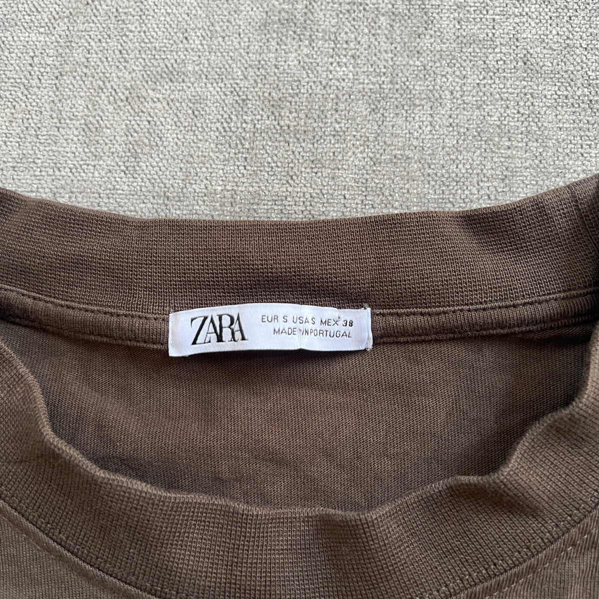 Zara Graphic Boxy Tee