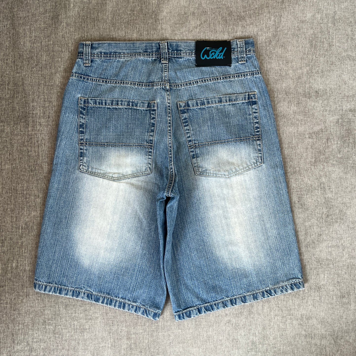 Wckd Washed Baggy Jort