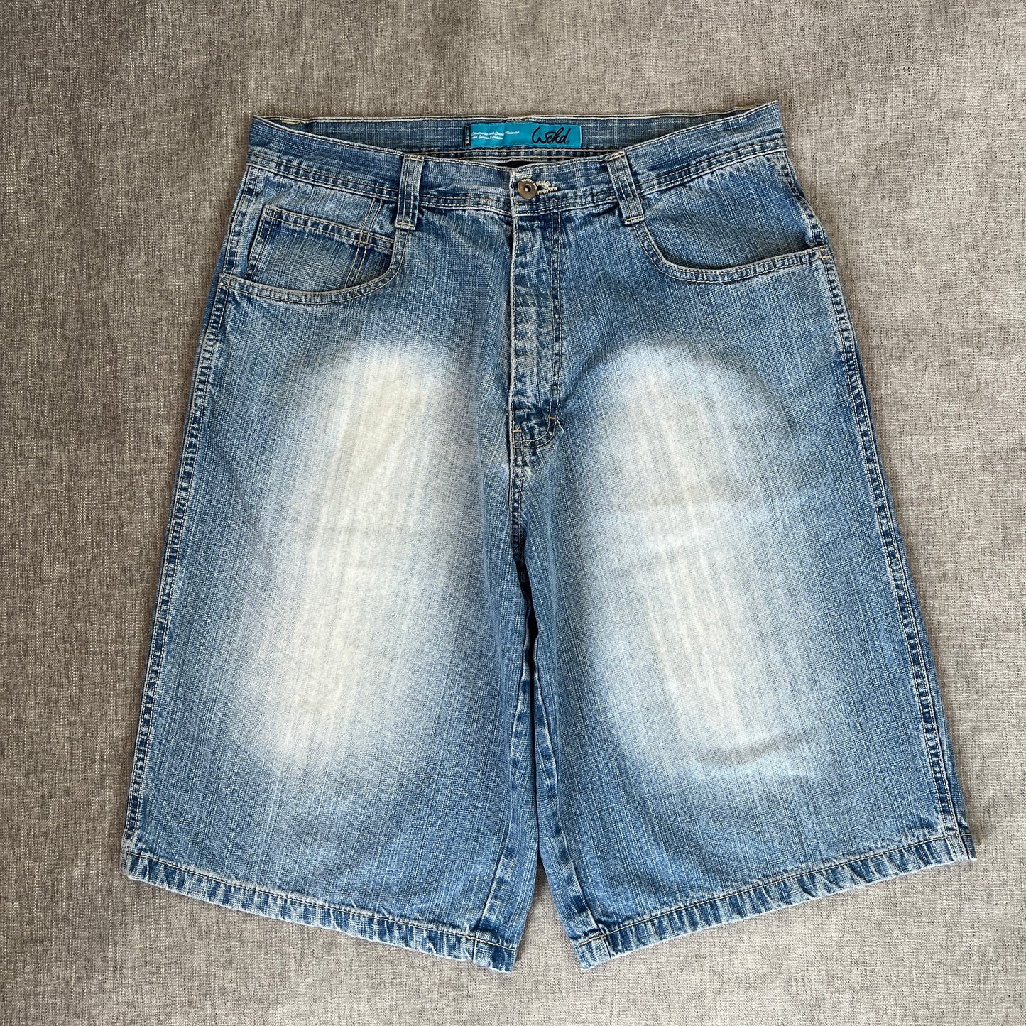 Wckd Washed Baggy Jort