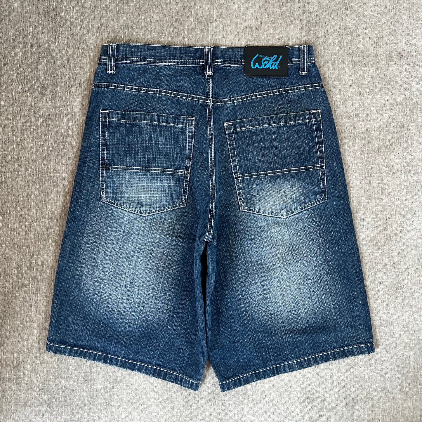 Wckd Baggy Washed Jort