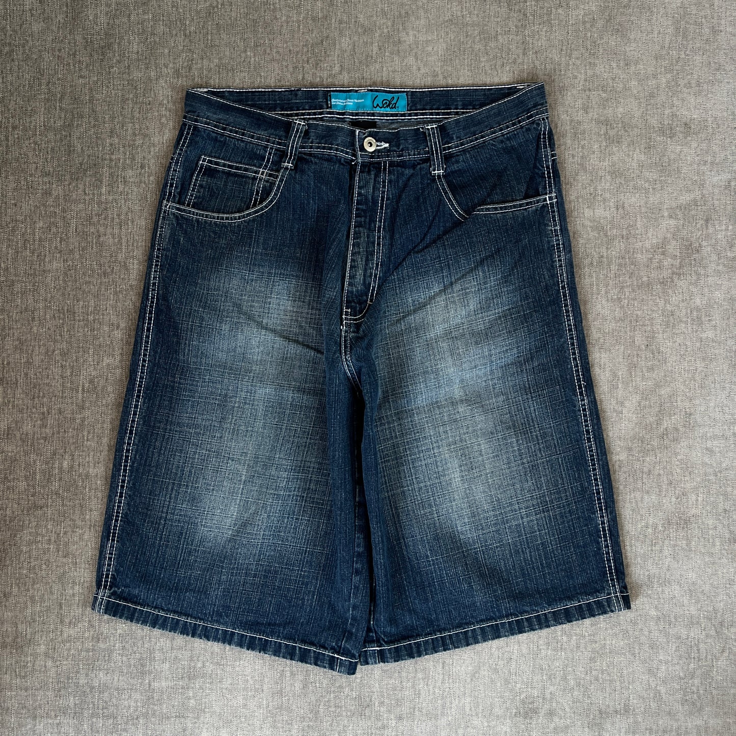 Wckd Baggy Washed Jort
