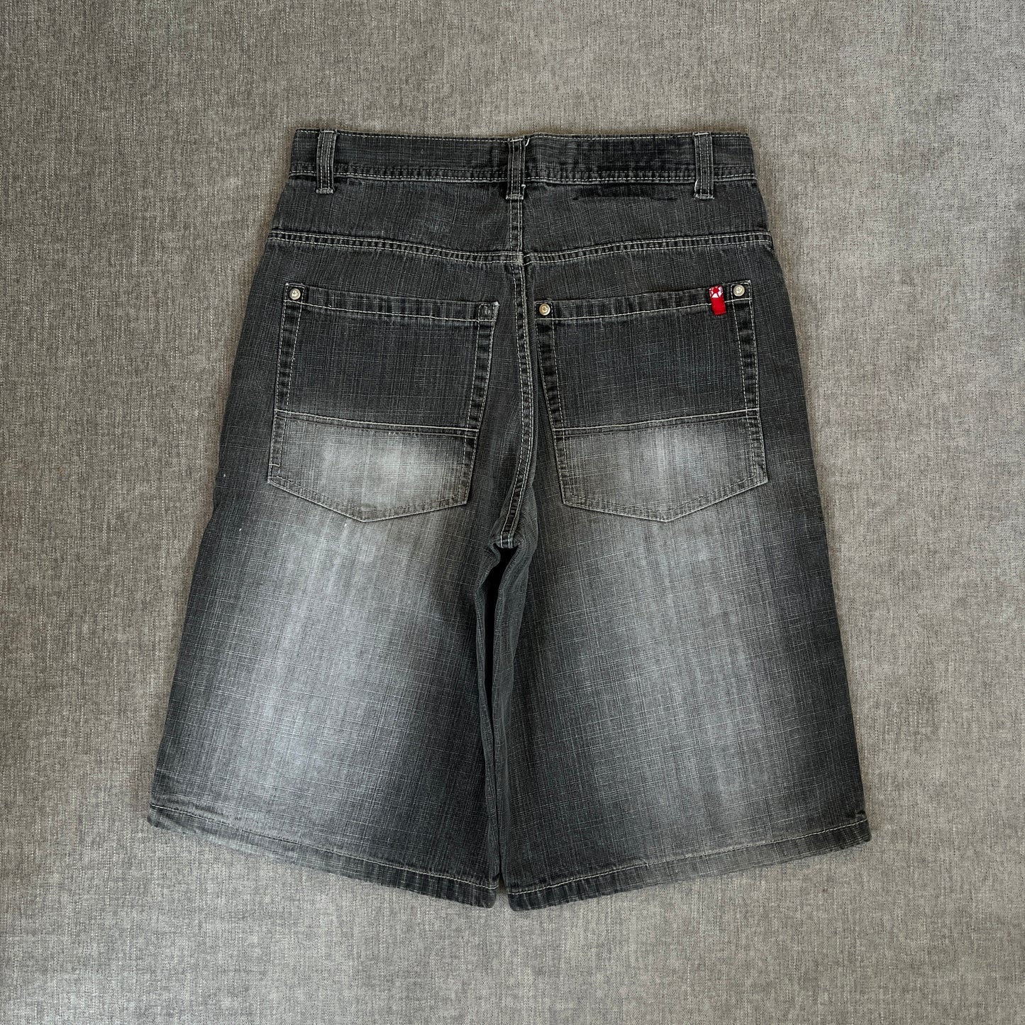 Southpole Red Tag Baggy Jort