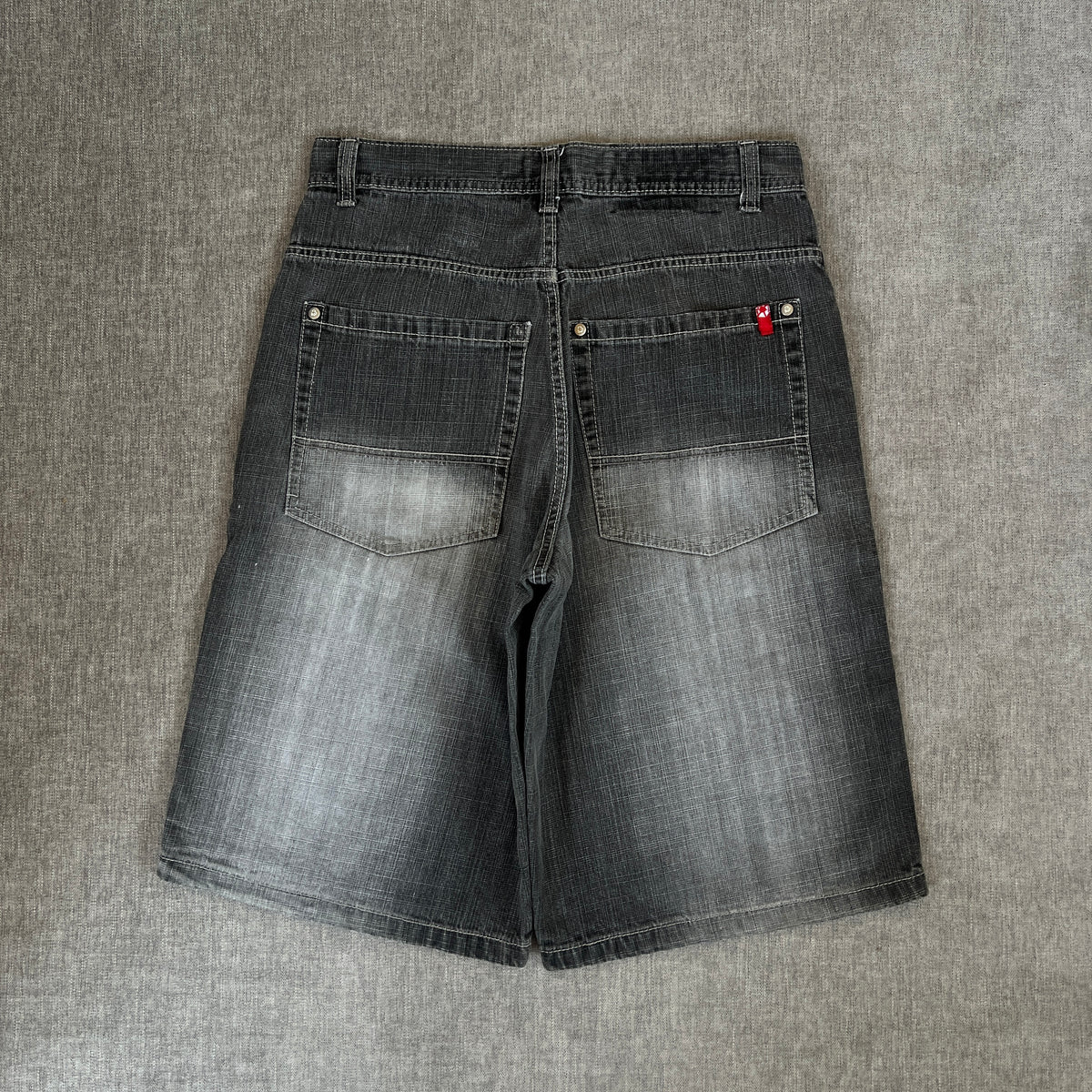 Southpole Red Tag Baggy Jort