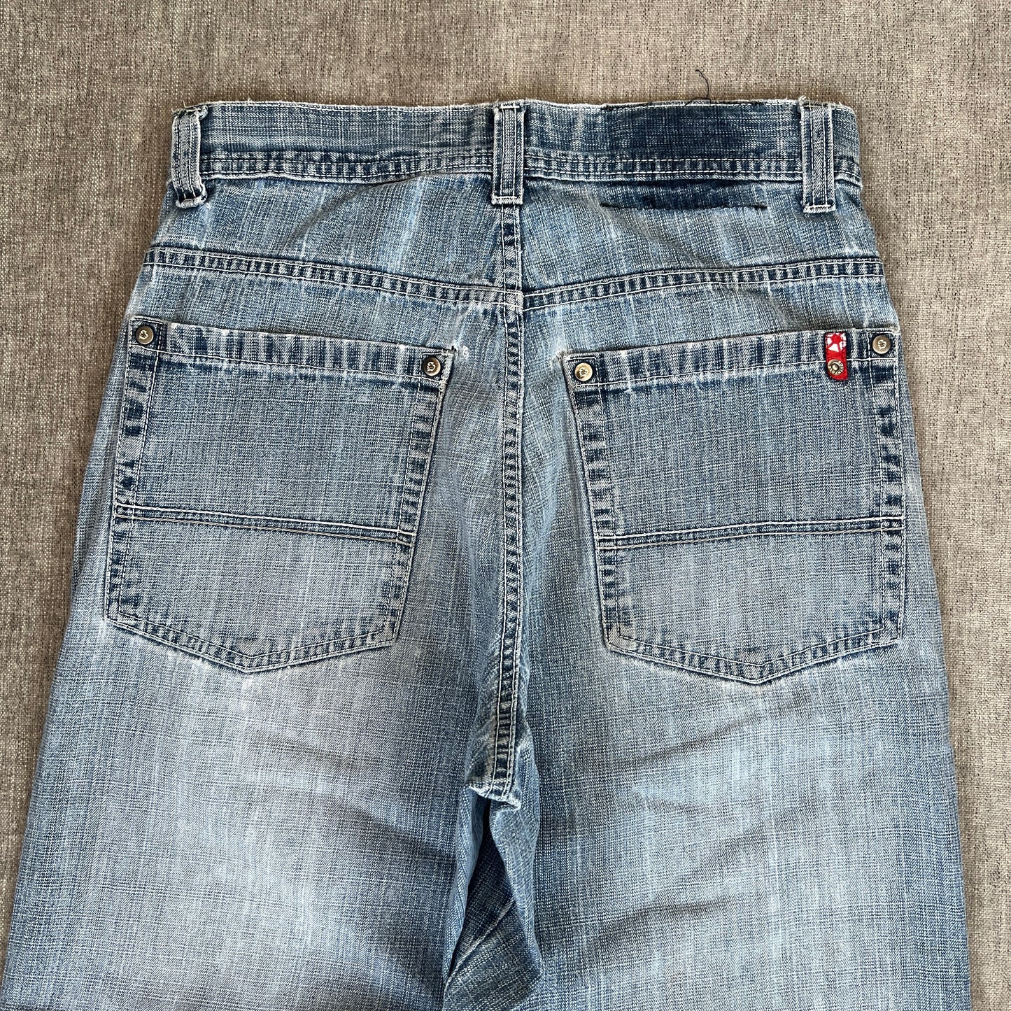 Southpole Red Tag Baggy Jeans