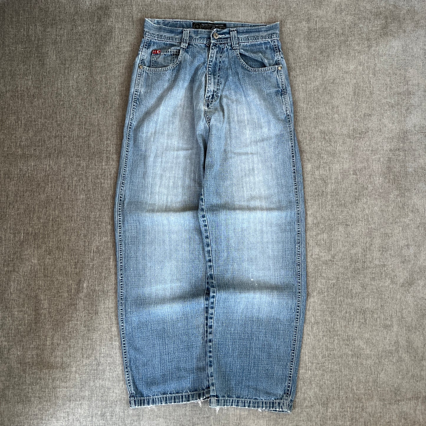 Southpole Red Tag Baggy Jeans