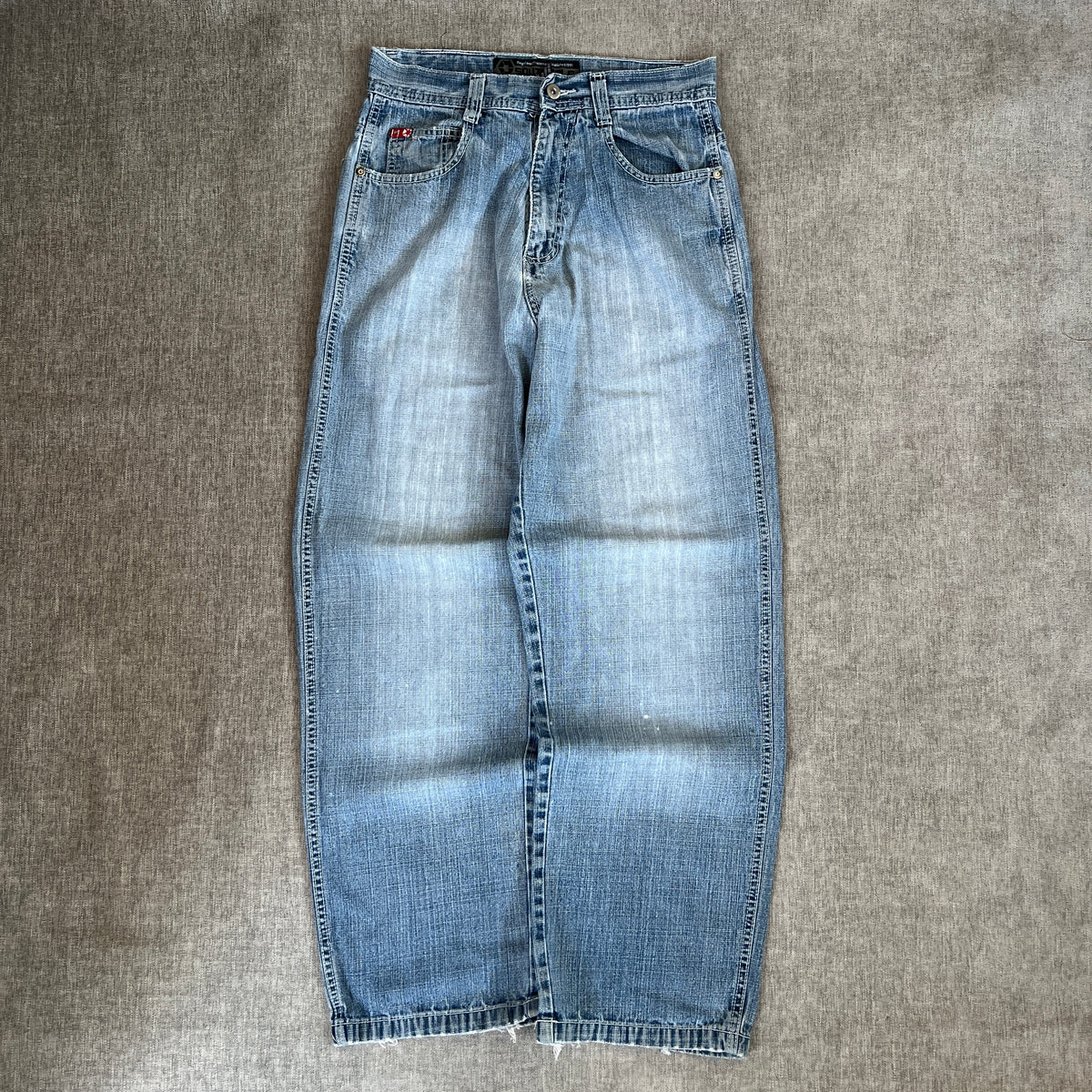 Southpole Red Tag Baggy Jeans