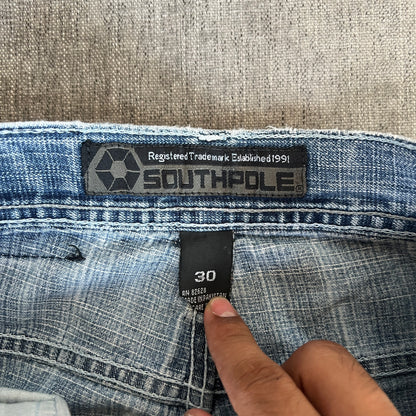 Southpole Red Tag Baggy Jeans