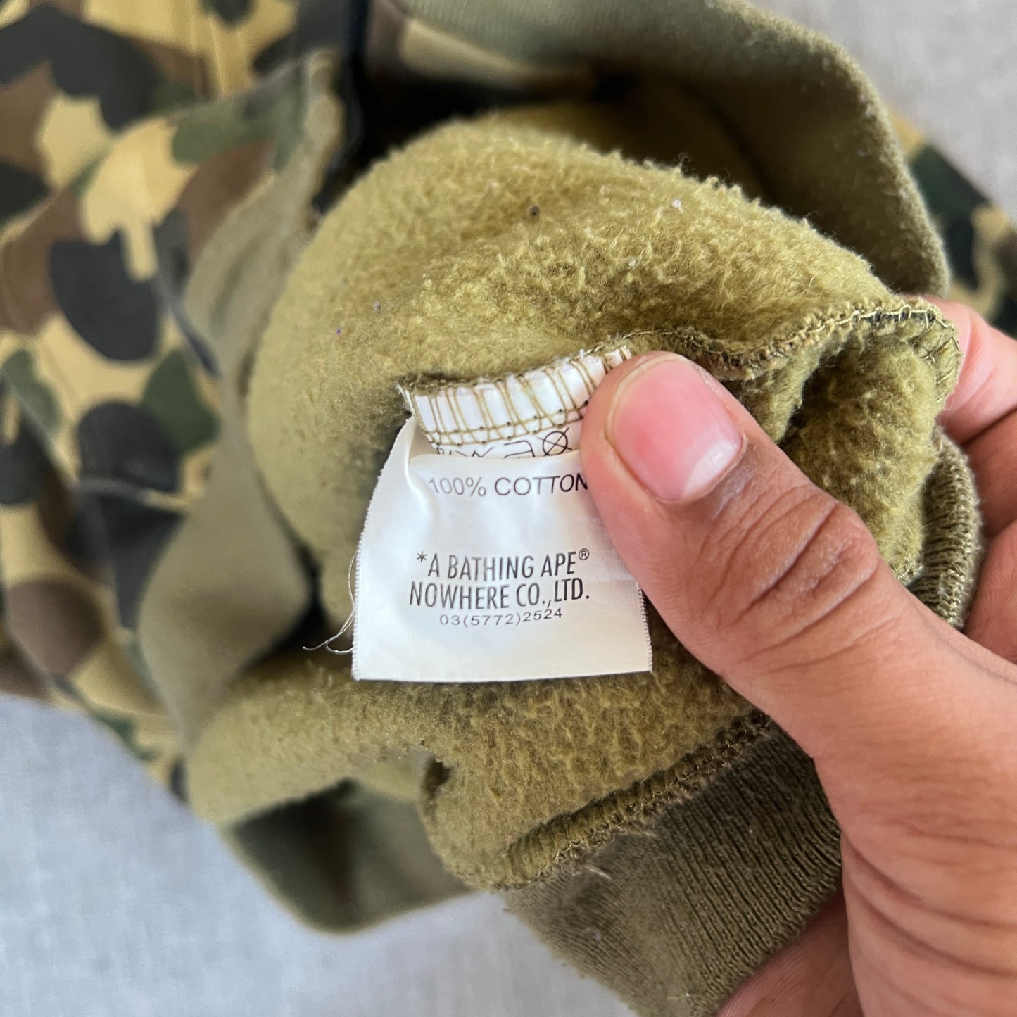 Bape Camo Full Zip