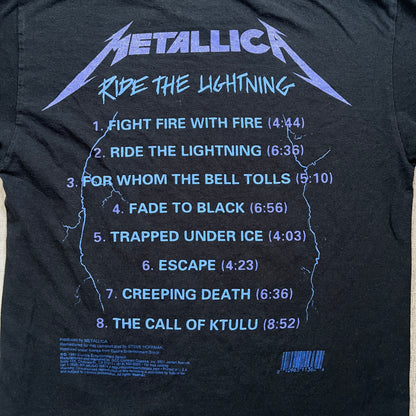 Metallica "Ride the lightning" Band Tee