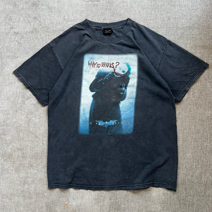Batman "Why so serious?" Faded Tee