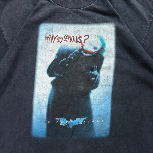 Batman "Why so serious?" Faded Tee