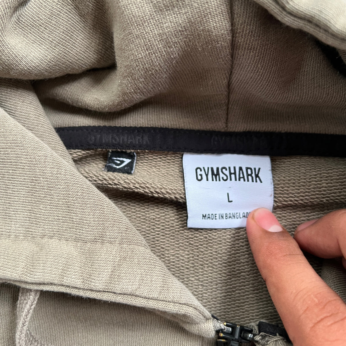 GymShark Zip Up Hoodie