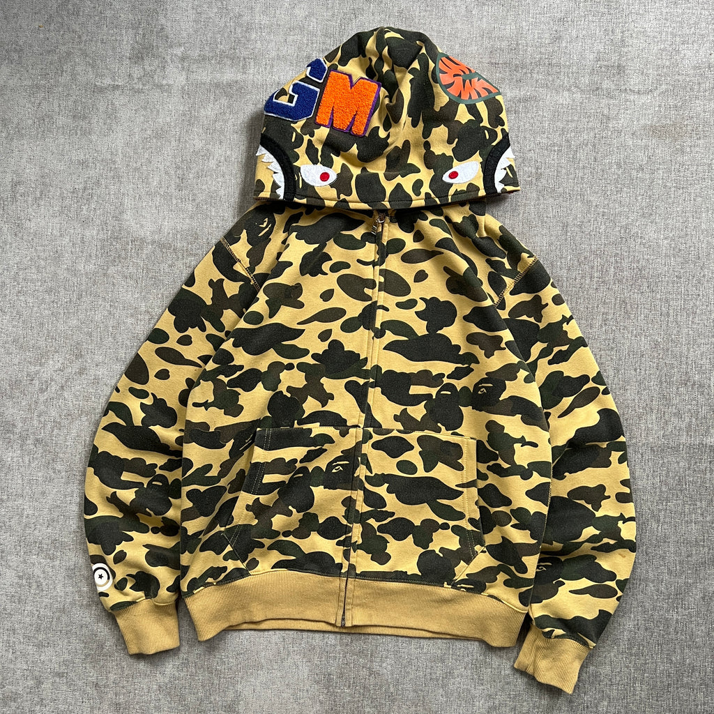 Bape Shark OG Full Zip Up Hoodie