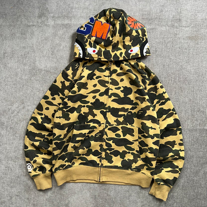 Ape Shark OG Full Zip Up Hoodie