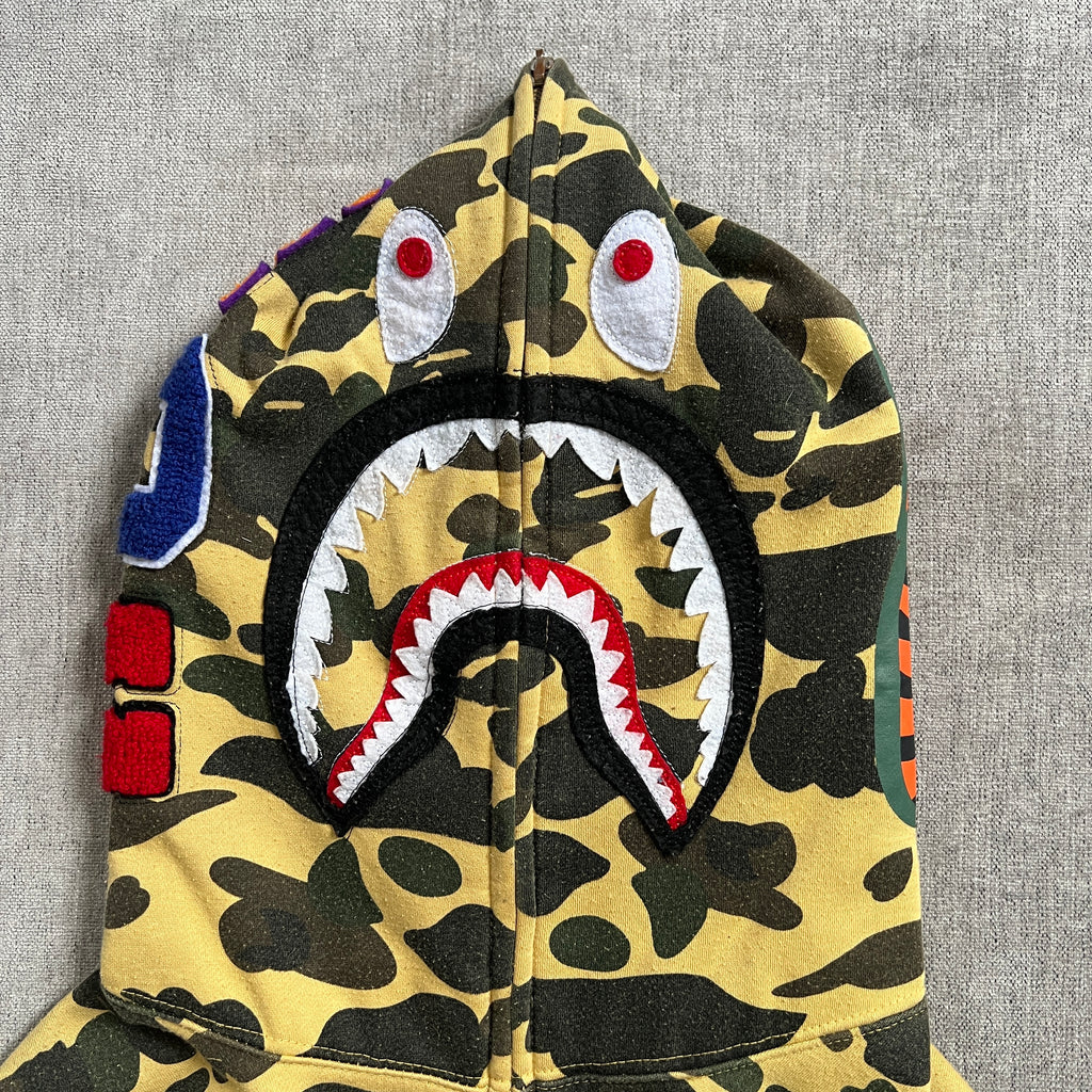 Bape Shark OG Full Zip Up Hoodie