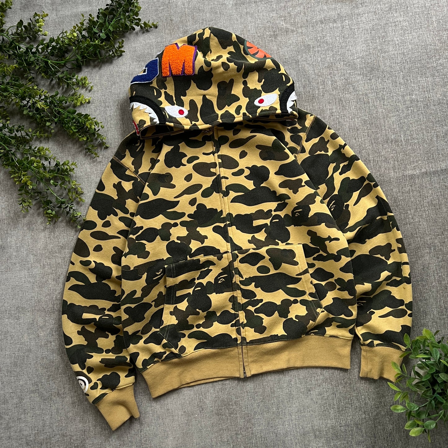 Ape Shark OG Full Zip Up Hoodie