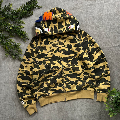 Ape Shark OG Full Zip Up Hoodie
