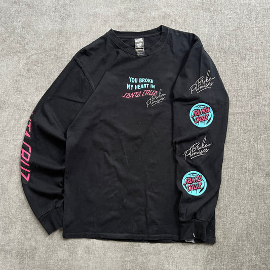 Santa Cruz x Broken Promises Long Sleeve Tee