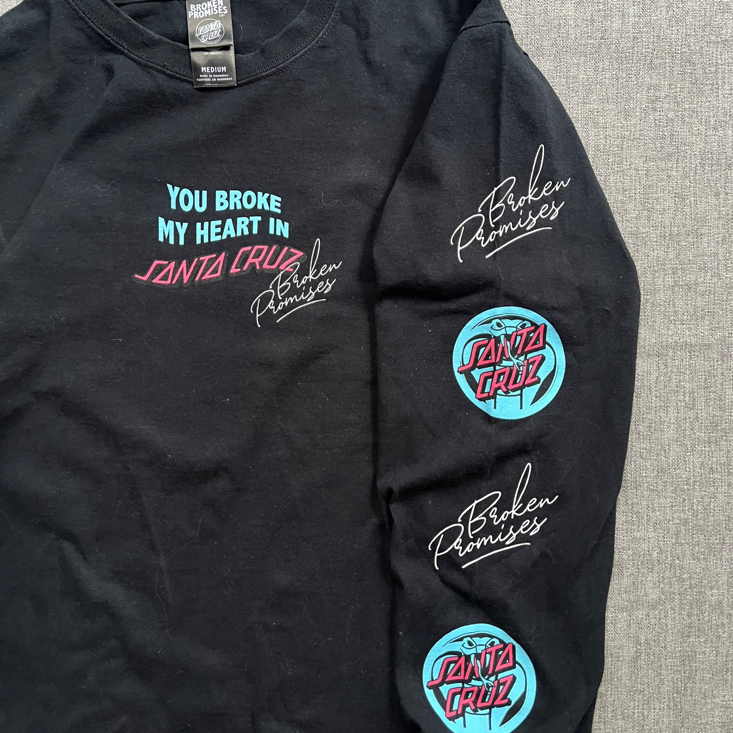 Santa Cruz x Broken Promises Long Sleeve Tee