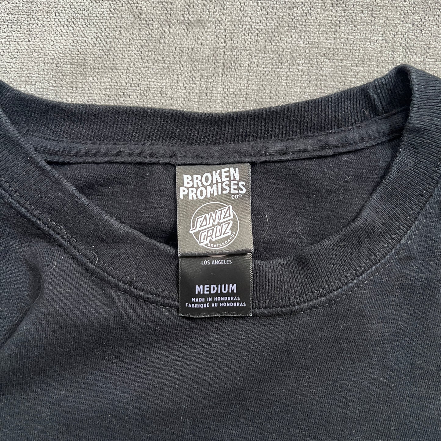 Santa Cruz x Broken Promises Long Sleeve Tee