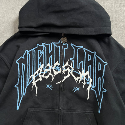 PACSUN x NL25H Zip Up Hoodie