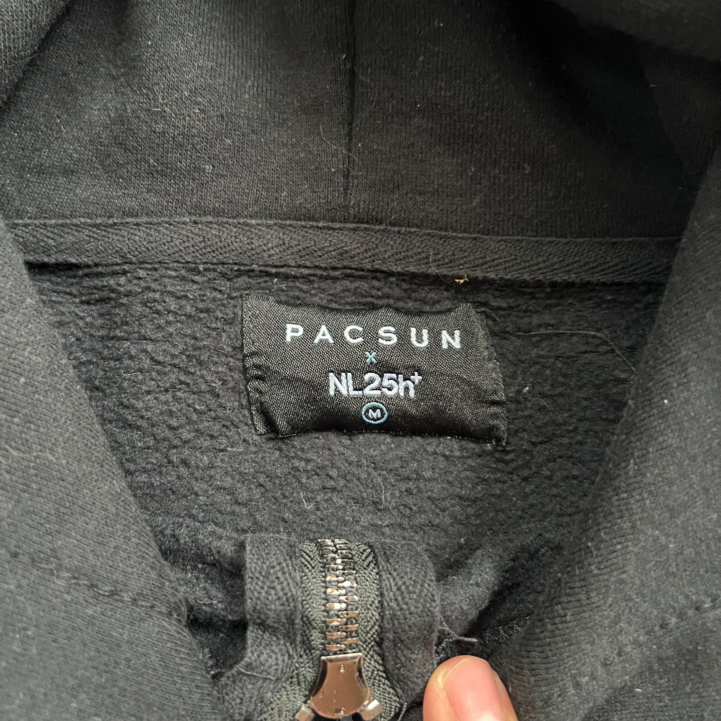 PACSUN x NL25H Zip Up Hoodie