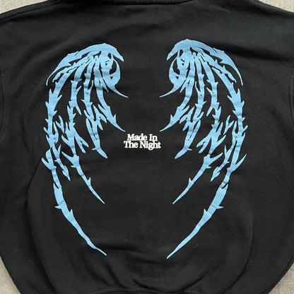 PACSUN x NL25H Zip Up Hoodie