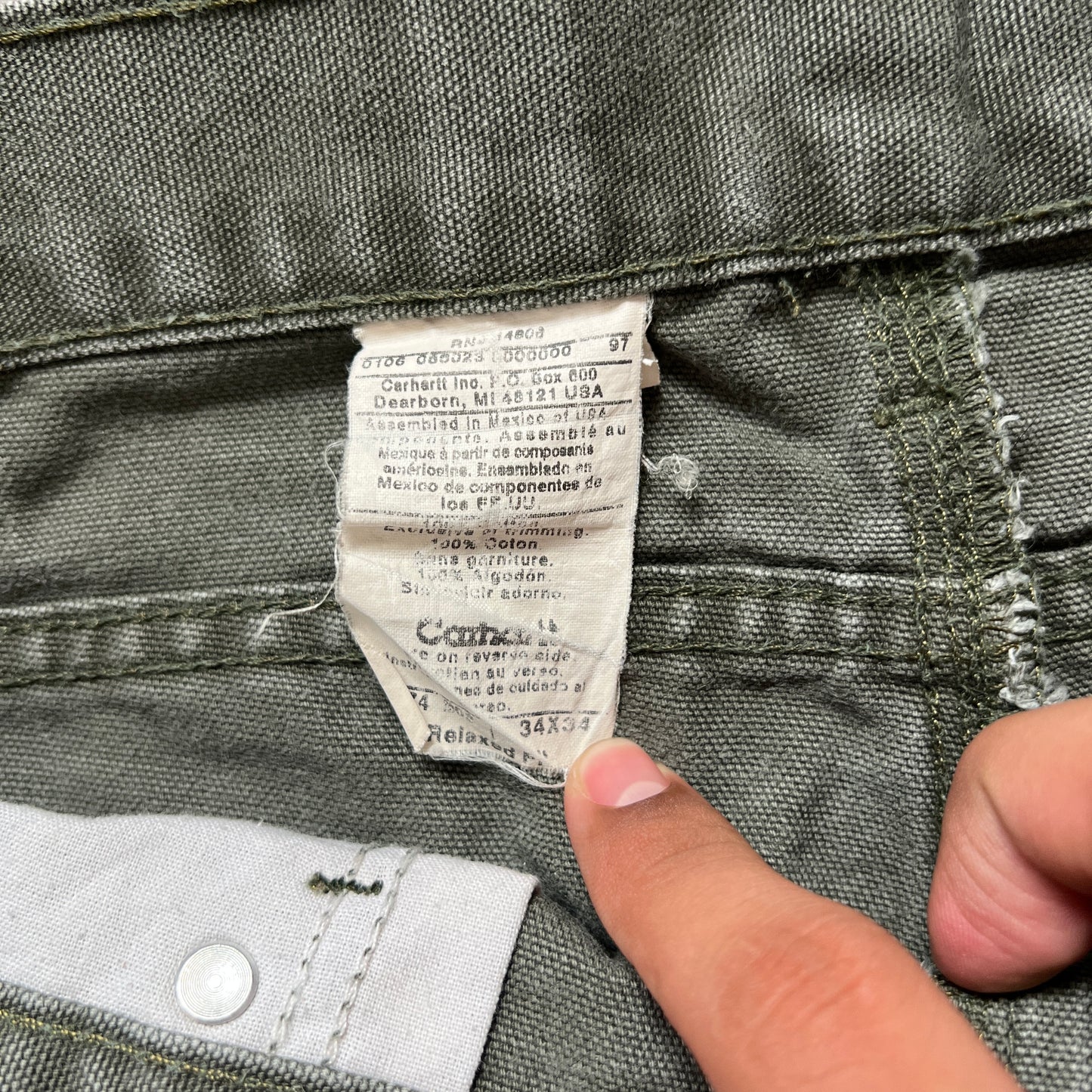Carhartt MOS Carpenter Jort