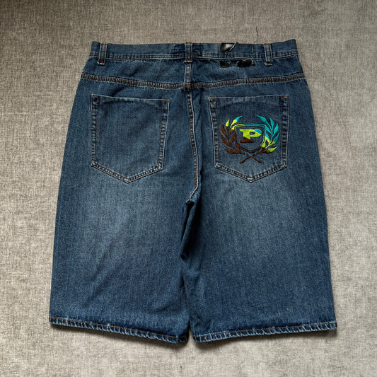 Phat Farm Embroidery Jort