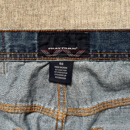 Phat Farm Embroidery Jort