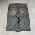 Old Skool Embroidery Baggy Jort