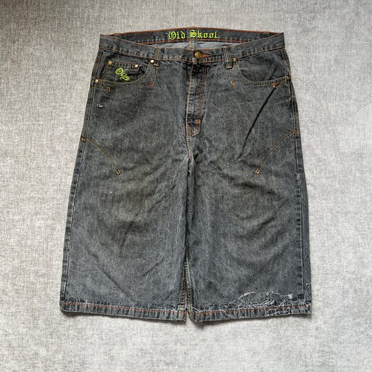 Old Skool Embroidery Baggy Jort