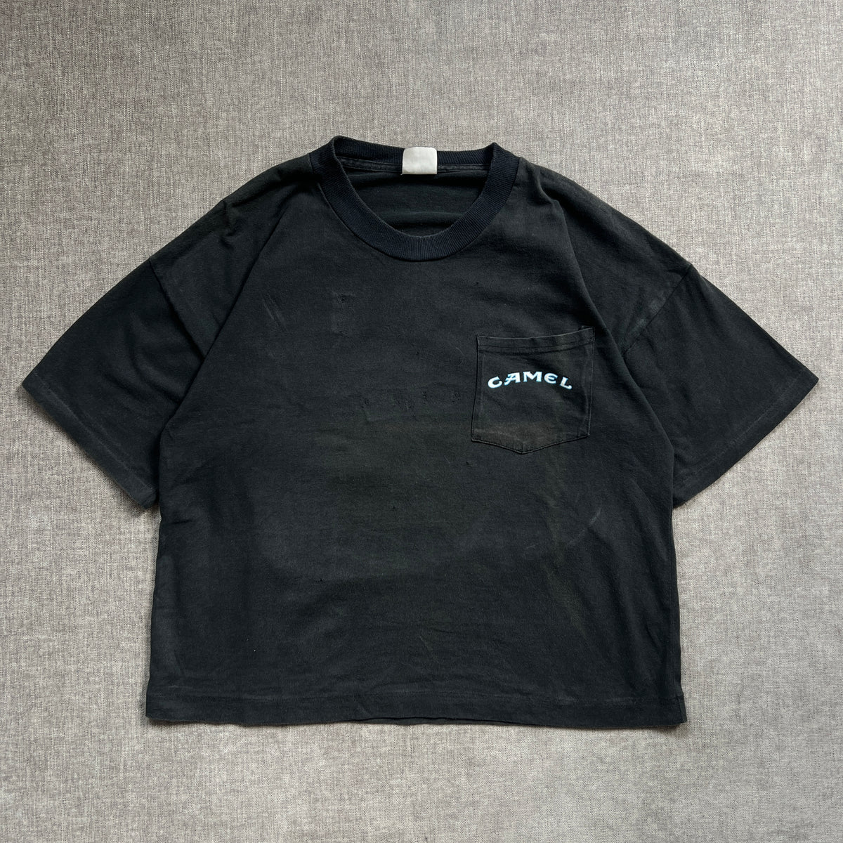 Camel Vintage Faded Tee