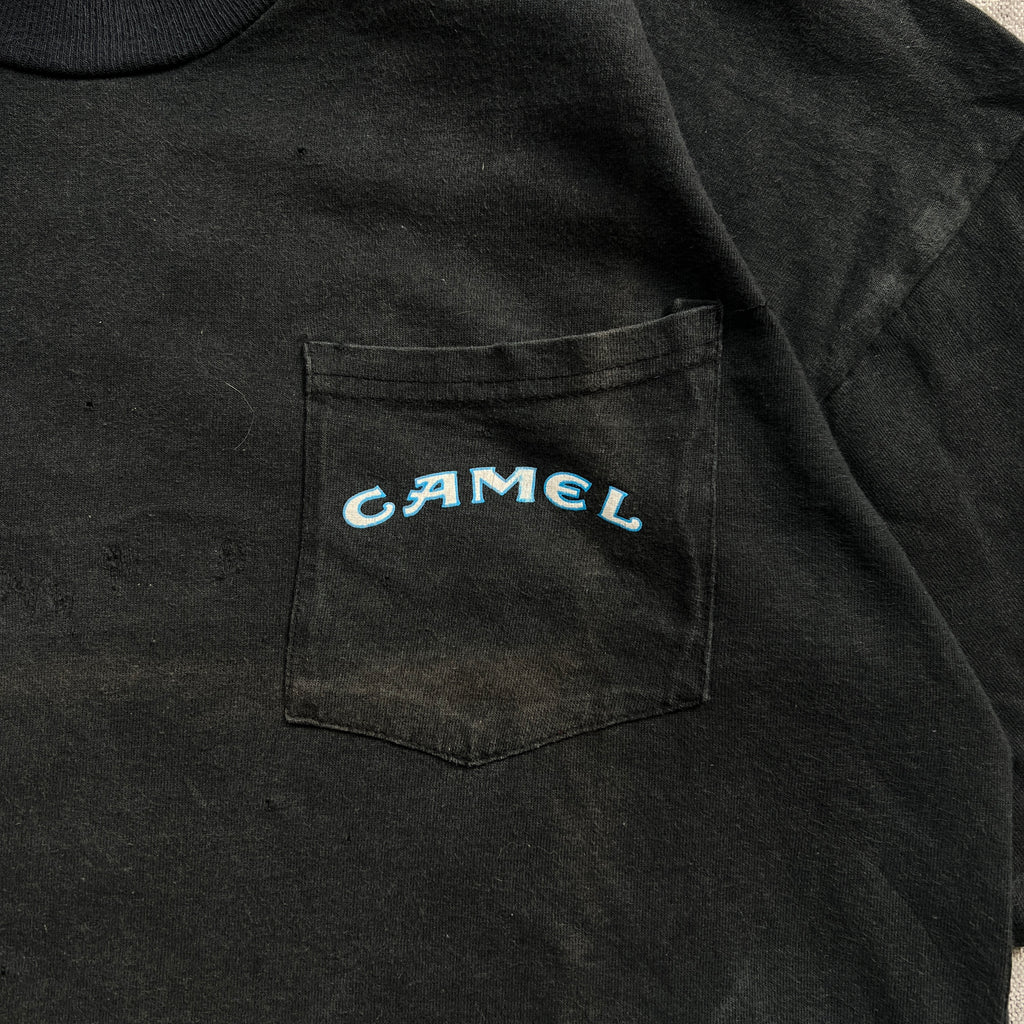 Camel Vintage Faded Tee