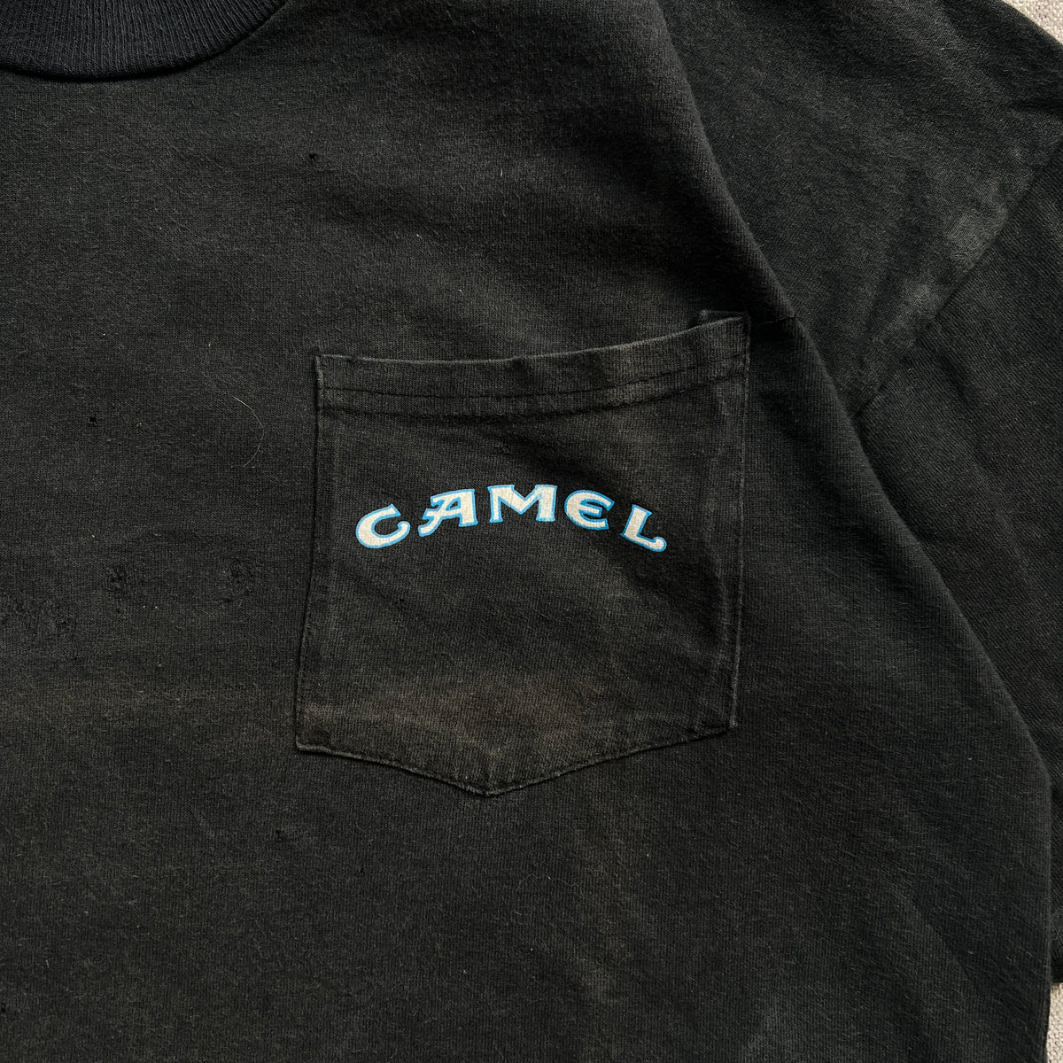 Camel Vintage Faded Tee