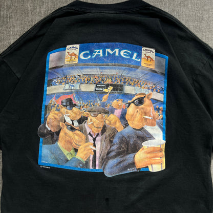 Camel Vintage Faded Tee